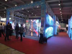 相约广州国际展，奥伊卡LED透明屏华丽登场